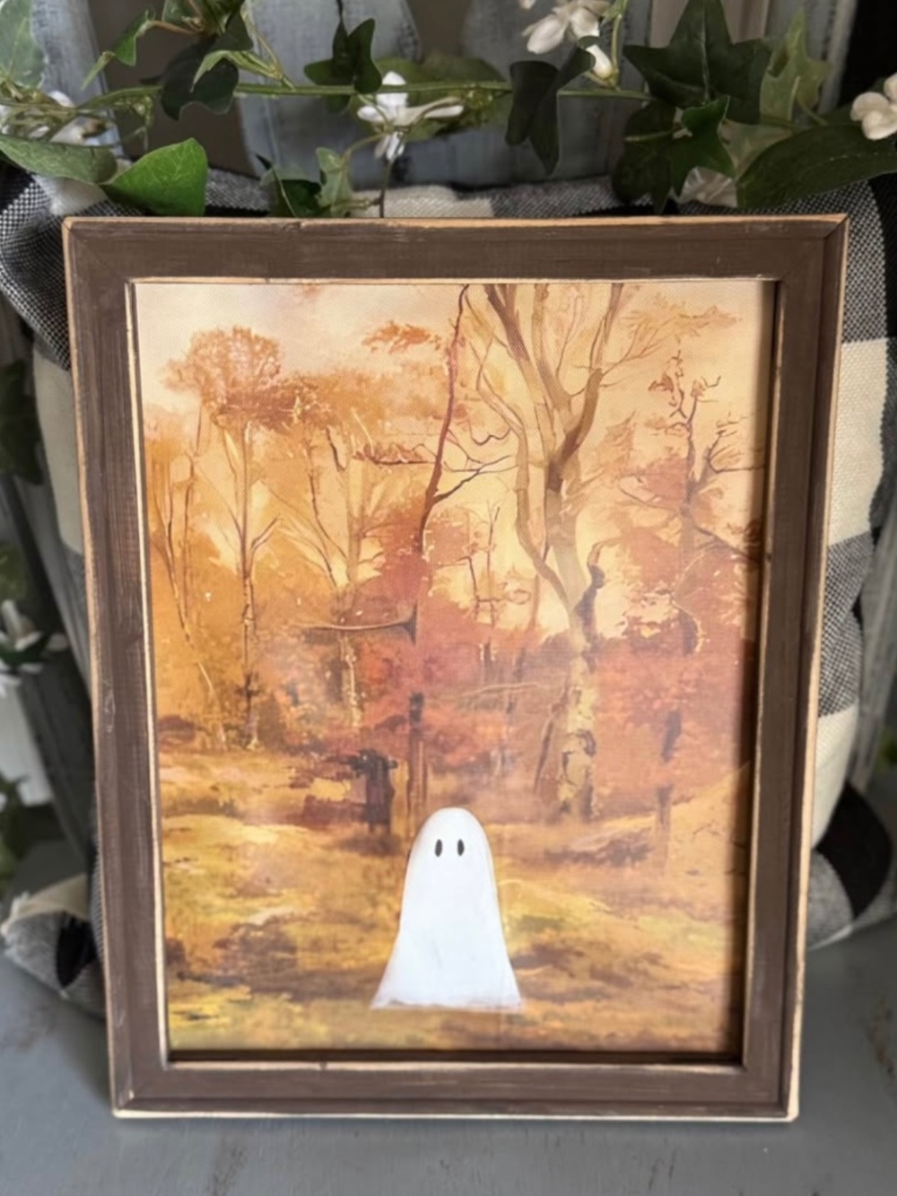 Rustic Ghost Canvas